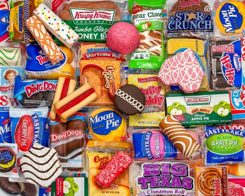 Springbok - Snack Treats - 500 Piece Jigsaw Puzzle- Nostalgic Photo of Our Favorite Snacks from Past - Image 1